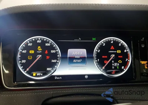 2016 Mercedes-Benz S 550 4Matic z USA, uszkodzony, nr VIN WDDUG8FB1GA244044